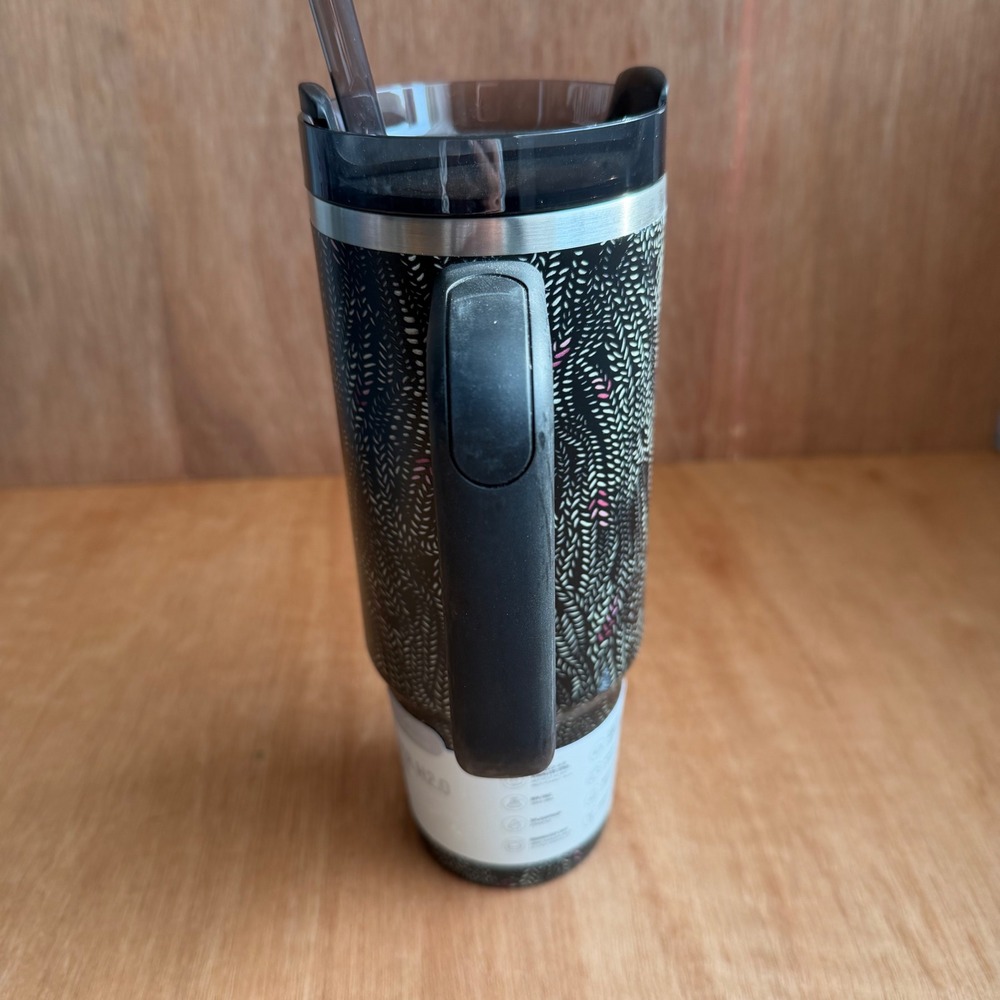 Stanley CALIA 30 oz FlowState Tumbler Black water bottle NEW gym school thermos - Picture 4 of 7